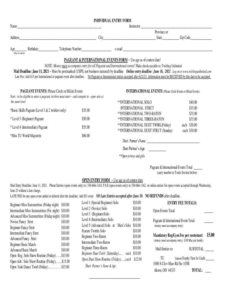 Form preview