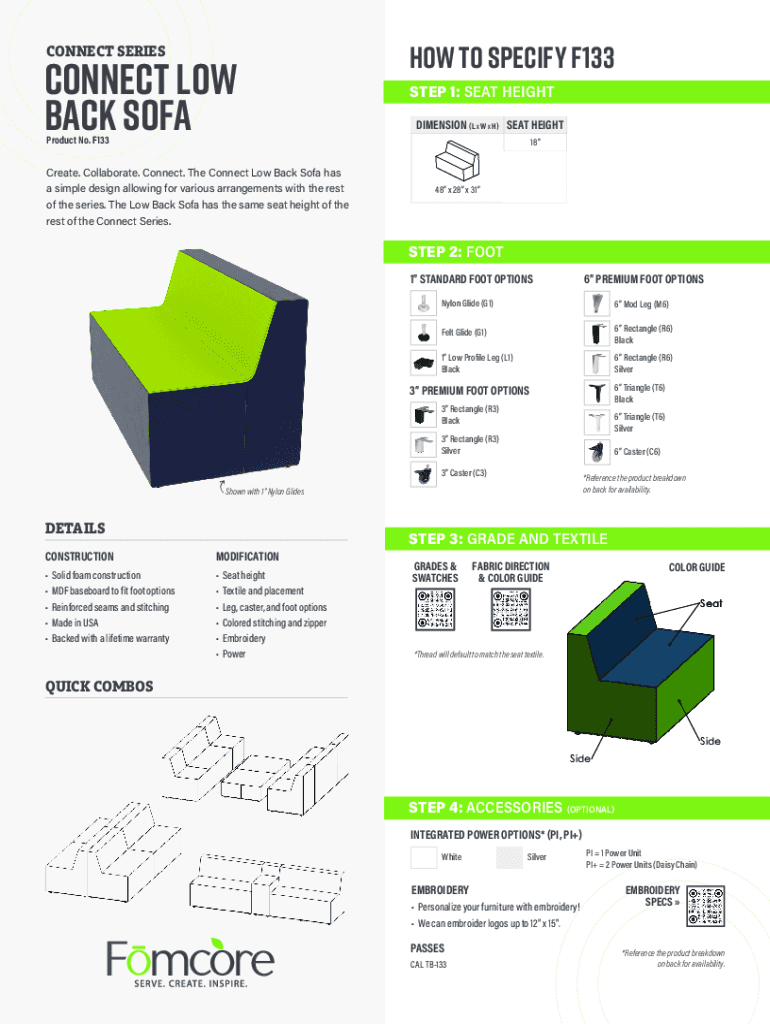 Fillable Online Acanva Luxury MidCentury Velvet Tufted Low Back Sofa