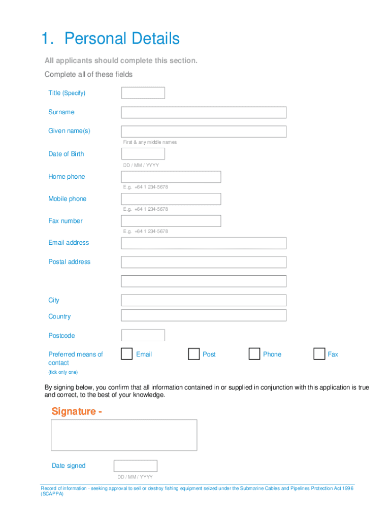 Form preview
