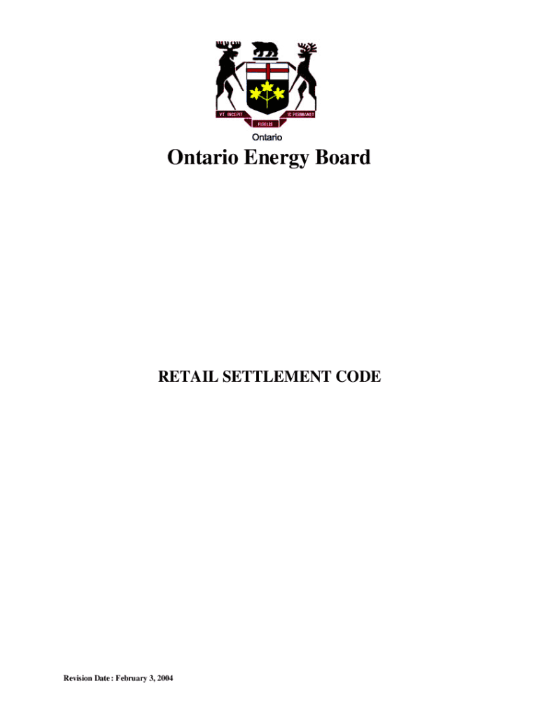 Fillable Online Ontario Energy Board Fax Email Print pdfFiller