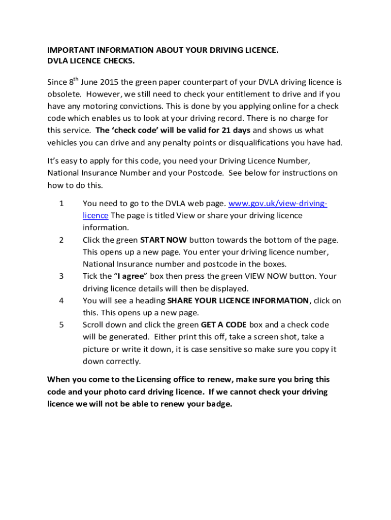 Fillable Online Paper driving licence changes: what you need to know Fax Email Print - pdfFiller