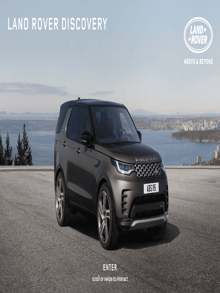 Fillable Online THE NEW LAND ROVER DISCOVERY Dealer E Process Fax