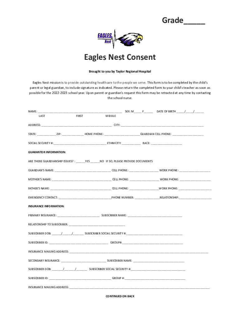 Fillable Online Eagles Nest Espresso 1 donut Friday! Come get them