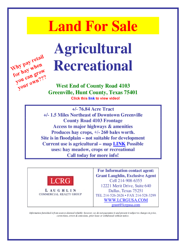 Fillable Online Land Use Definitions 5 Common Ones You Must Know in