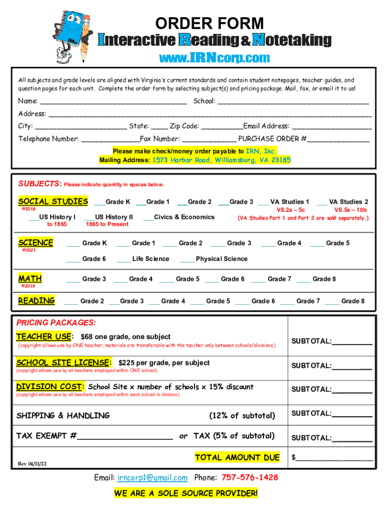 Form preview