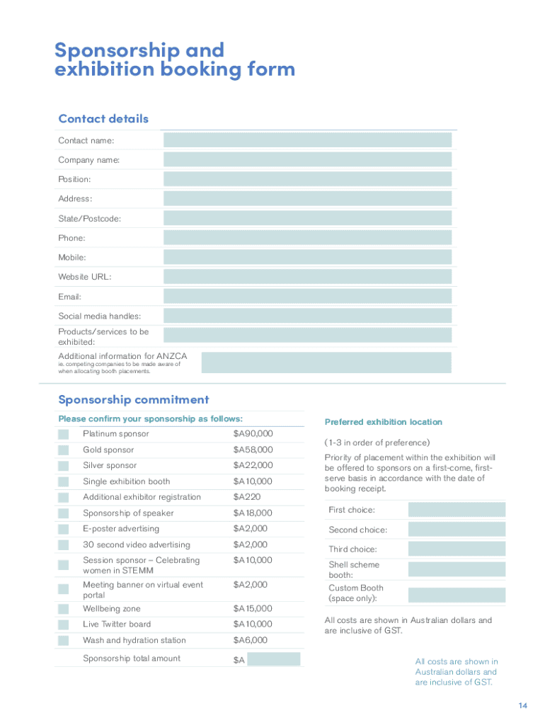 Fillable Online asm anzca edu Australian and New Zealand College of
