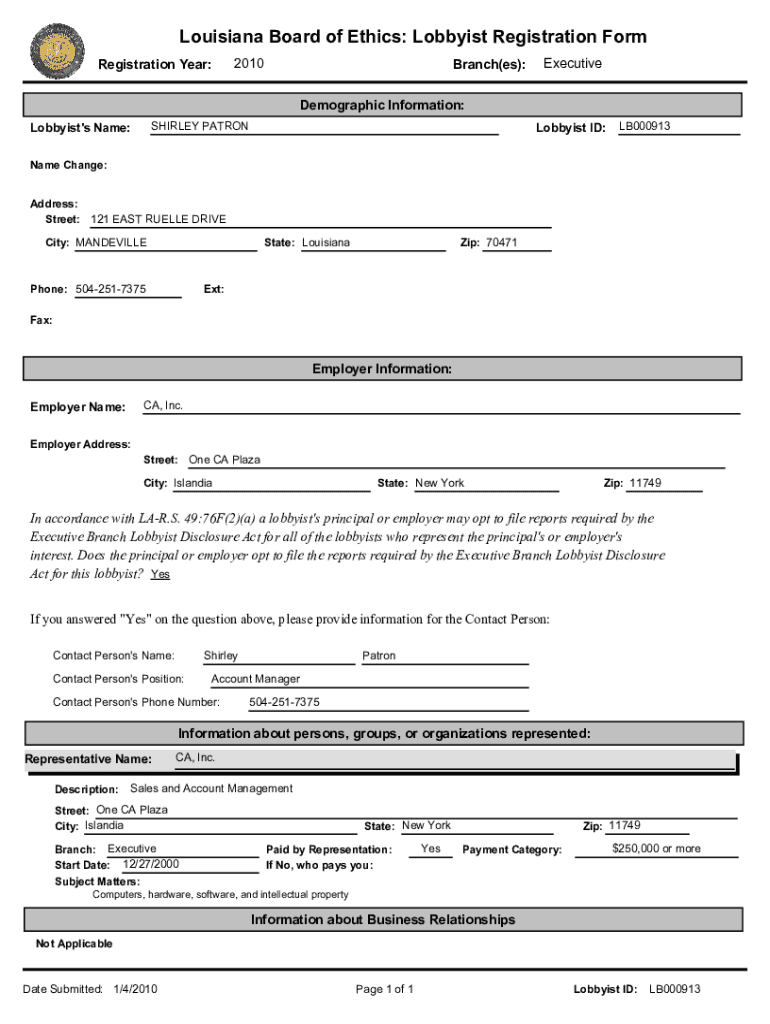 Form preview