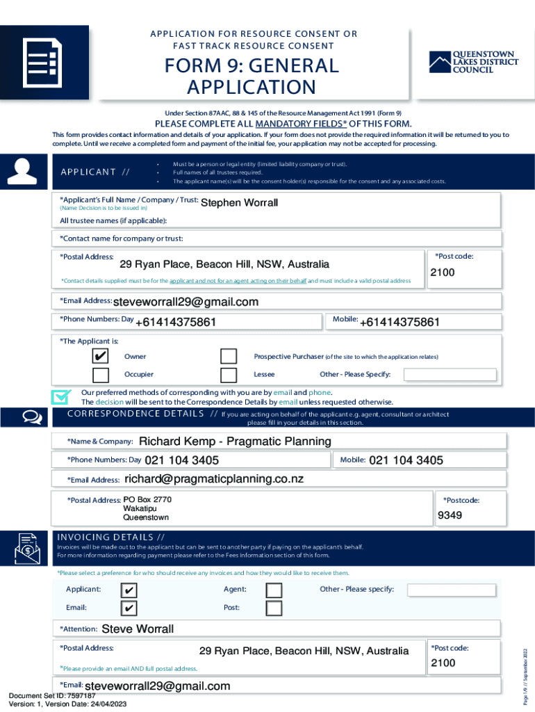 Form preview