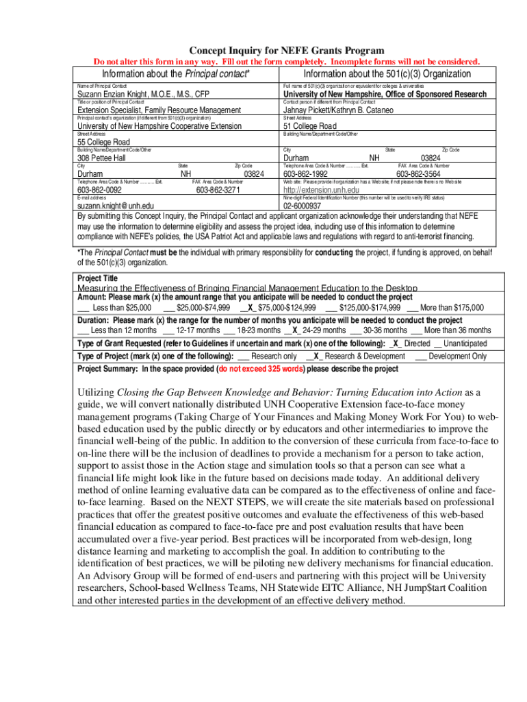 Form preview