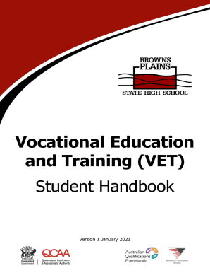 Vocational Education and Training (VET) Student Handbook