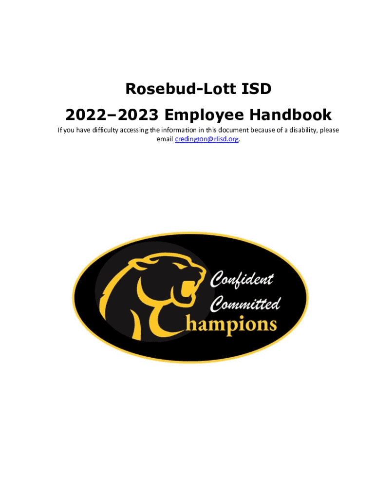 Fillable Online Dripping Springs ISD Employee Handbook Fax Email Print