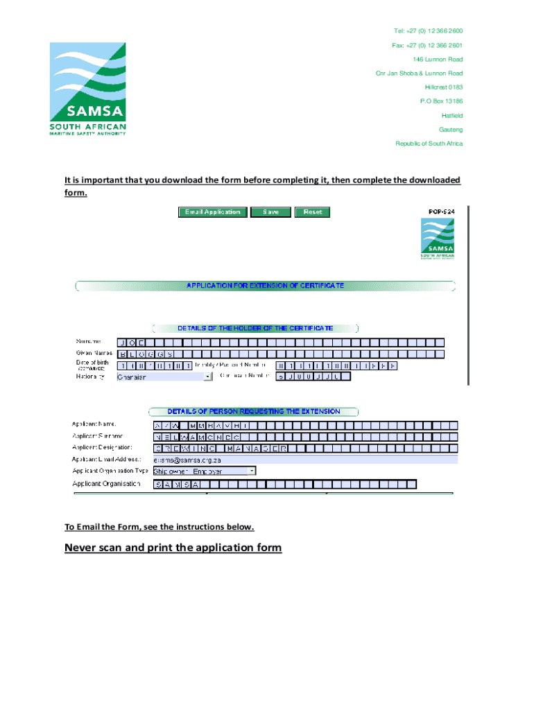 Fillable Online Never scan and print the application form Fax Email ...