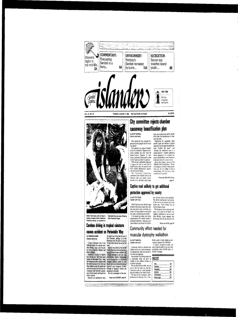 Fillable Online Hurricaneravaged Sanibel Island 'is cut off from the