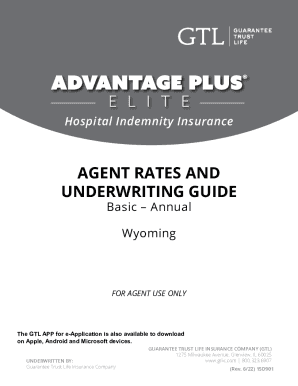 GTL: Advantage Plus Elite Hospital Indemnity