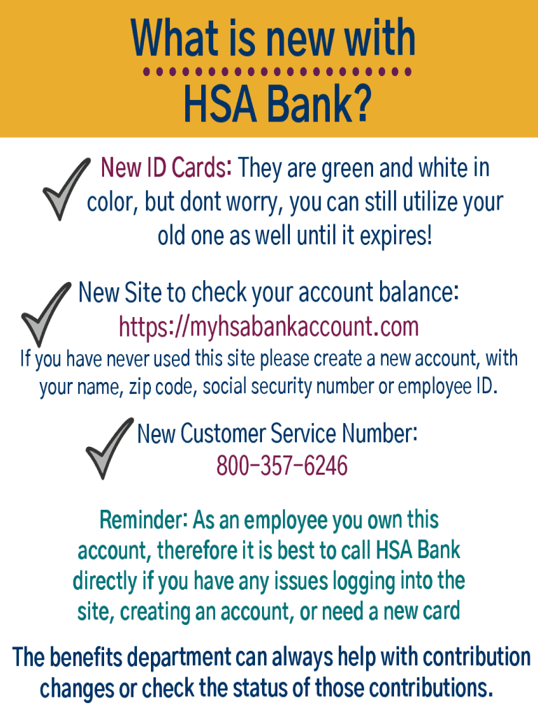 Fillable Online Brooks HSA Flyer Fax Email Print pdfFiller