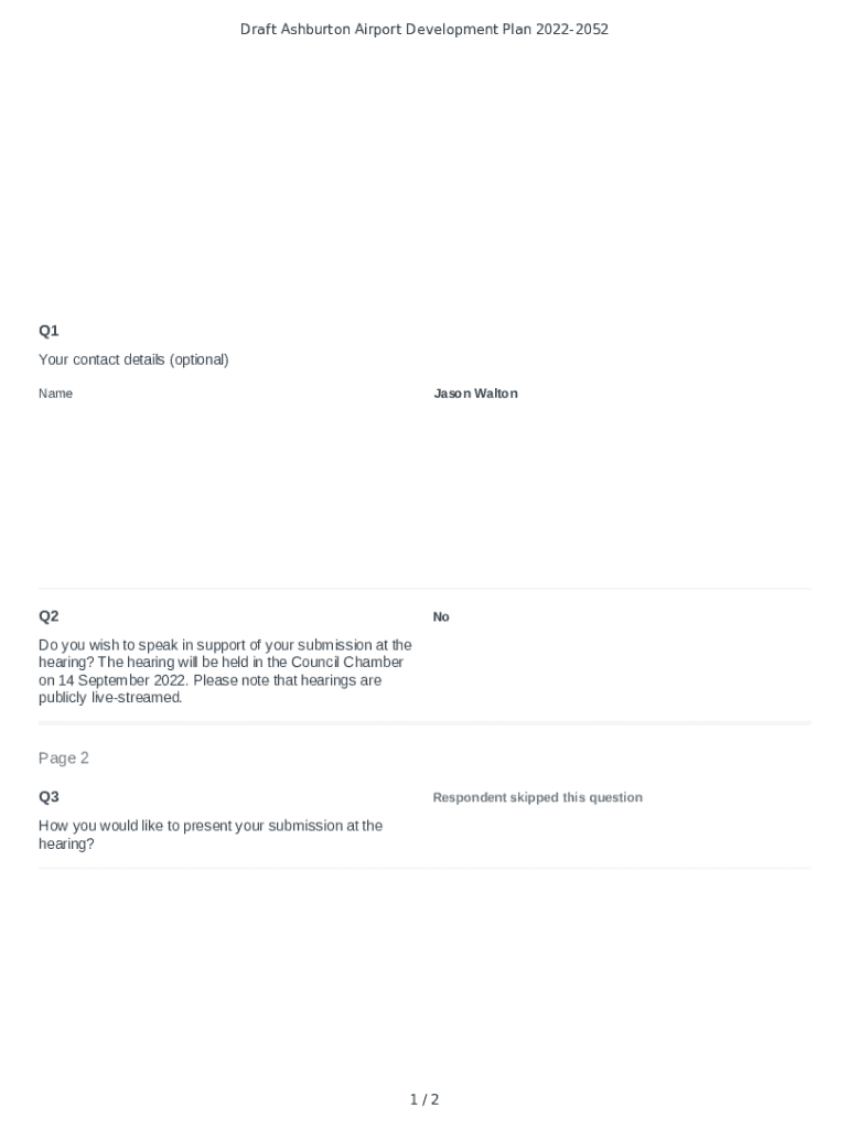 Form preview