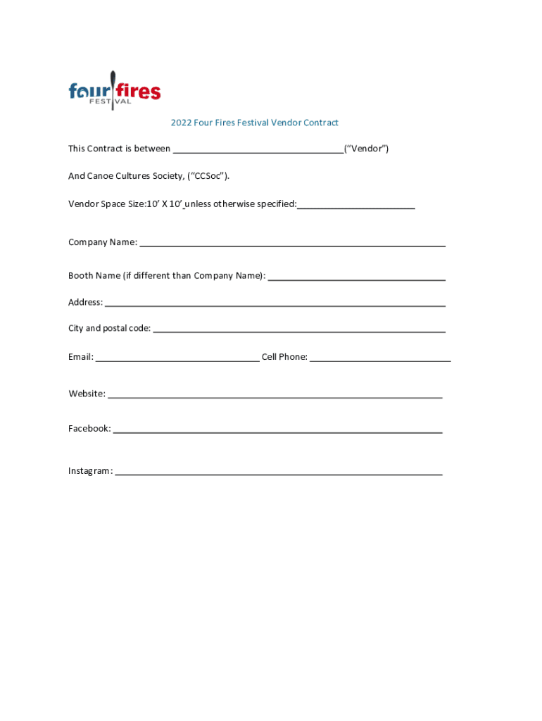 Fillable Online Four Fires Festival will bring back Indigenous canoe ...