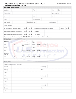 Form preview