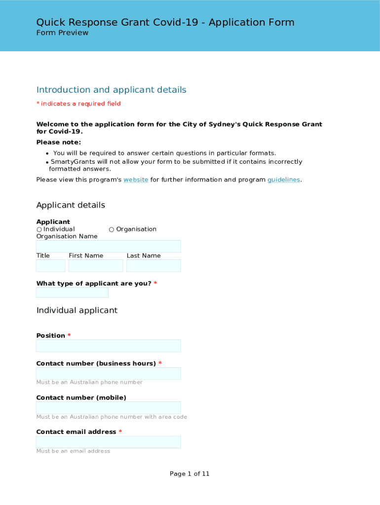 Form preview