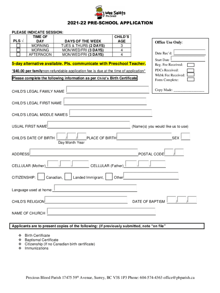 Form preview