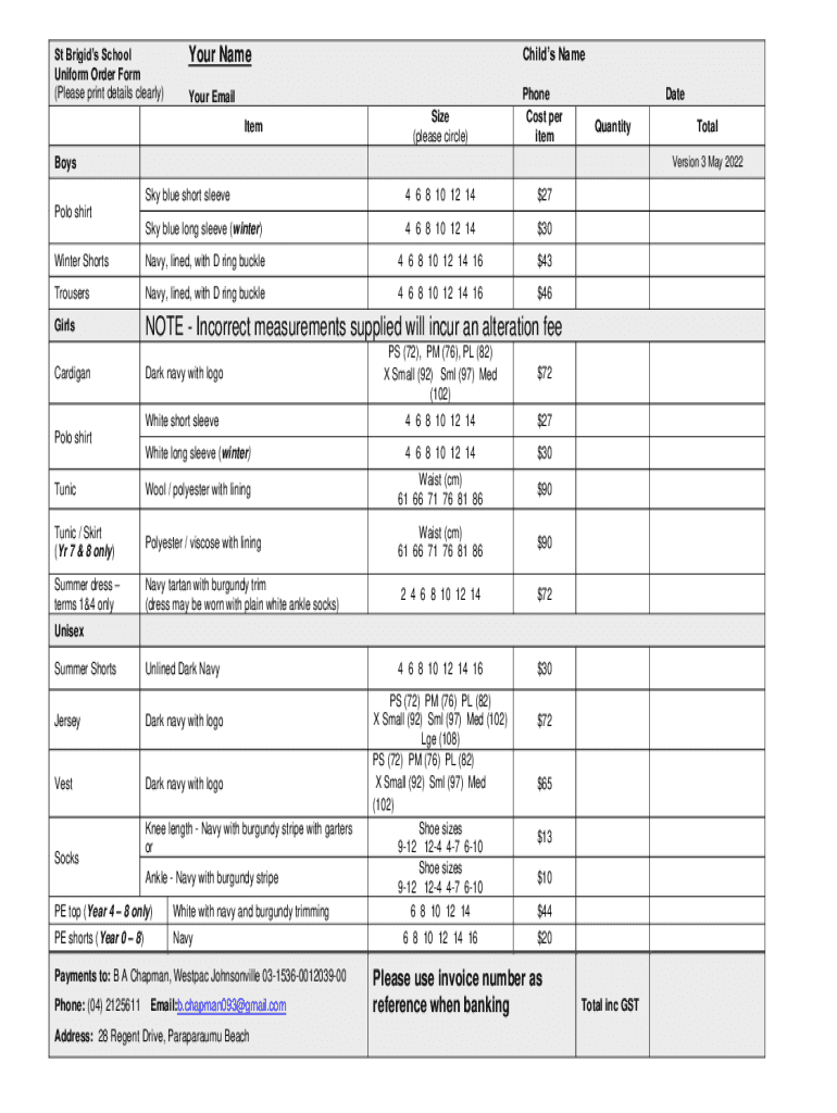 Form preview