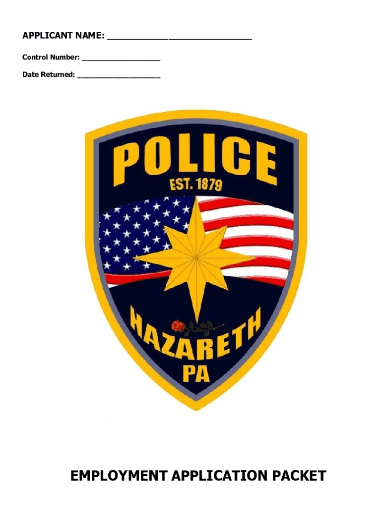 Fillable Online Nazareth Borough Police Department's post Fax Email