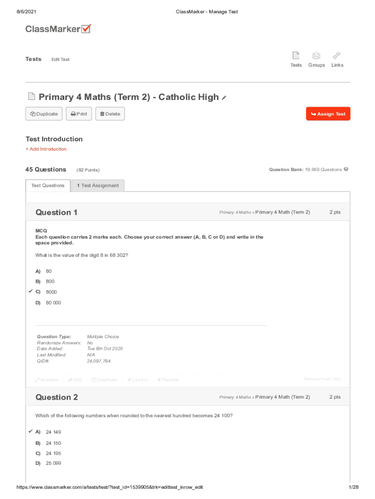 Form preview