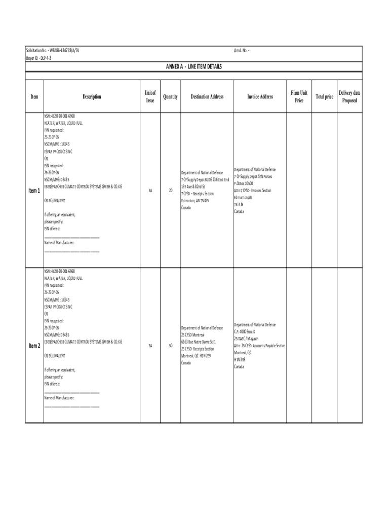 Fillable Online Espar Bunk Heaters and Parts Espar Heaters and Parts