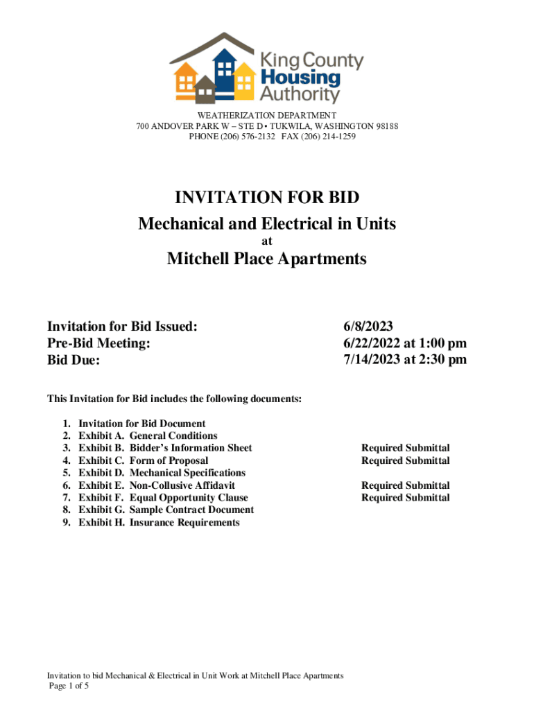 Fillable Online King County Housing AuthoritySection 8 Office