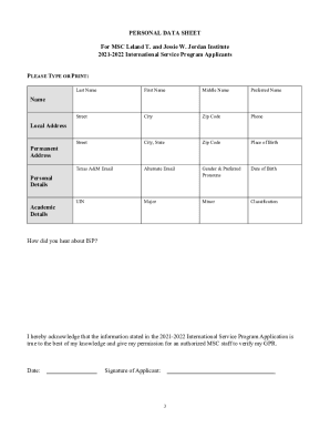 Form preview