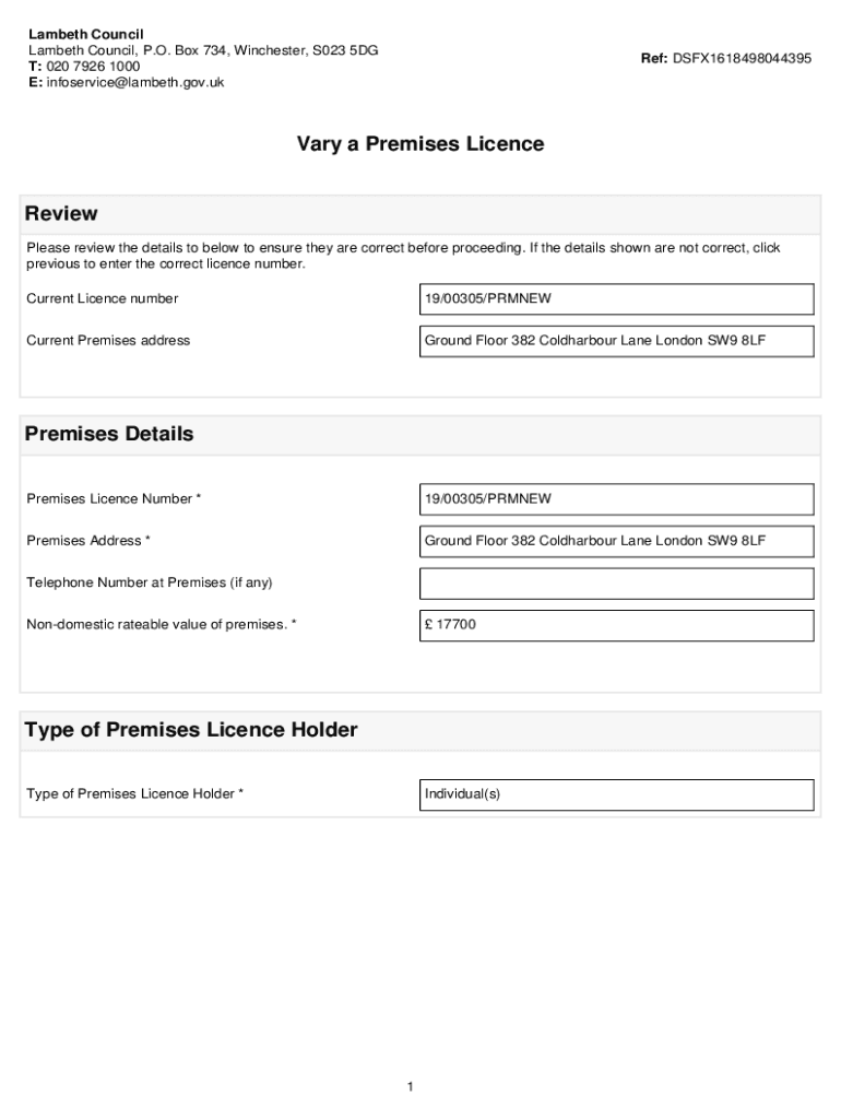 Form preview
