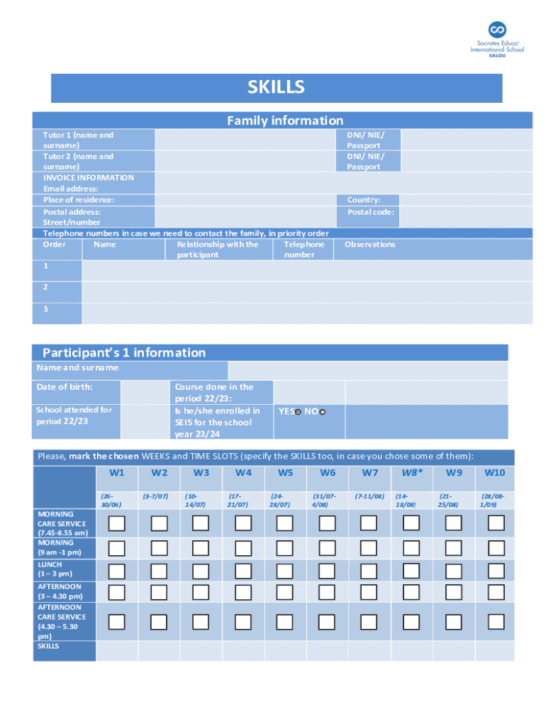 Form preview
