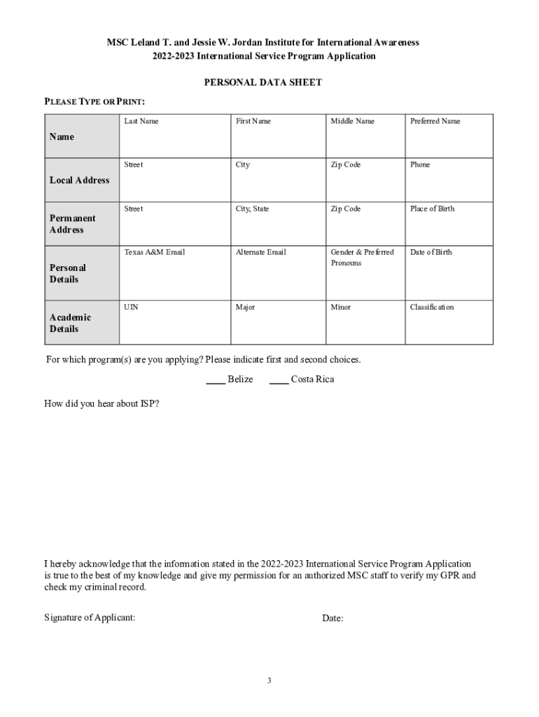 Form preview