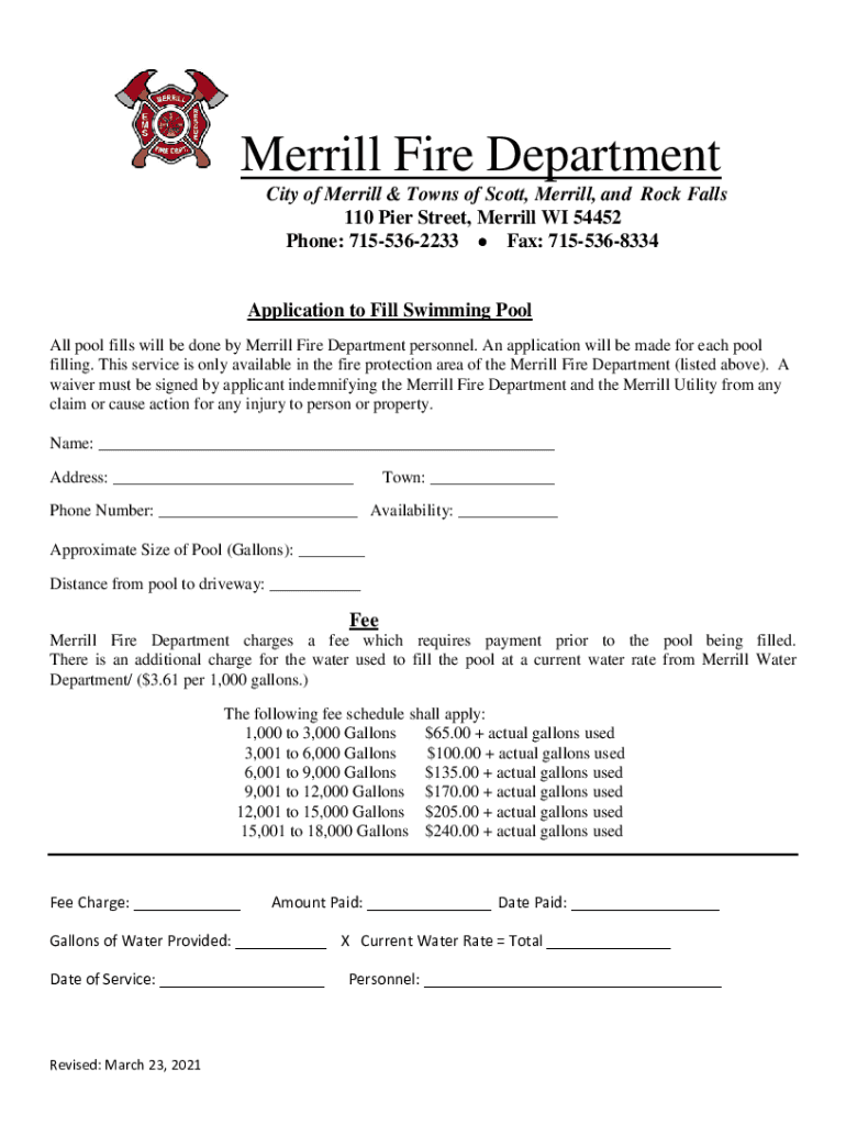 Merrill Fire Department - West Side Station Preview on Page 1