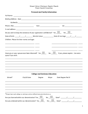 Form preview