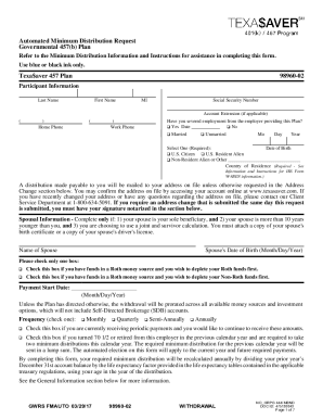Fillable Online Governmental 457(b) Plan Fax Email Print - pdfFiller