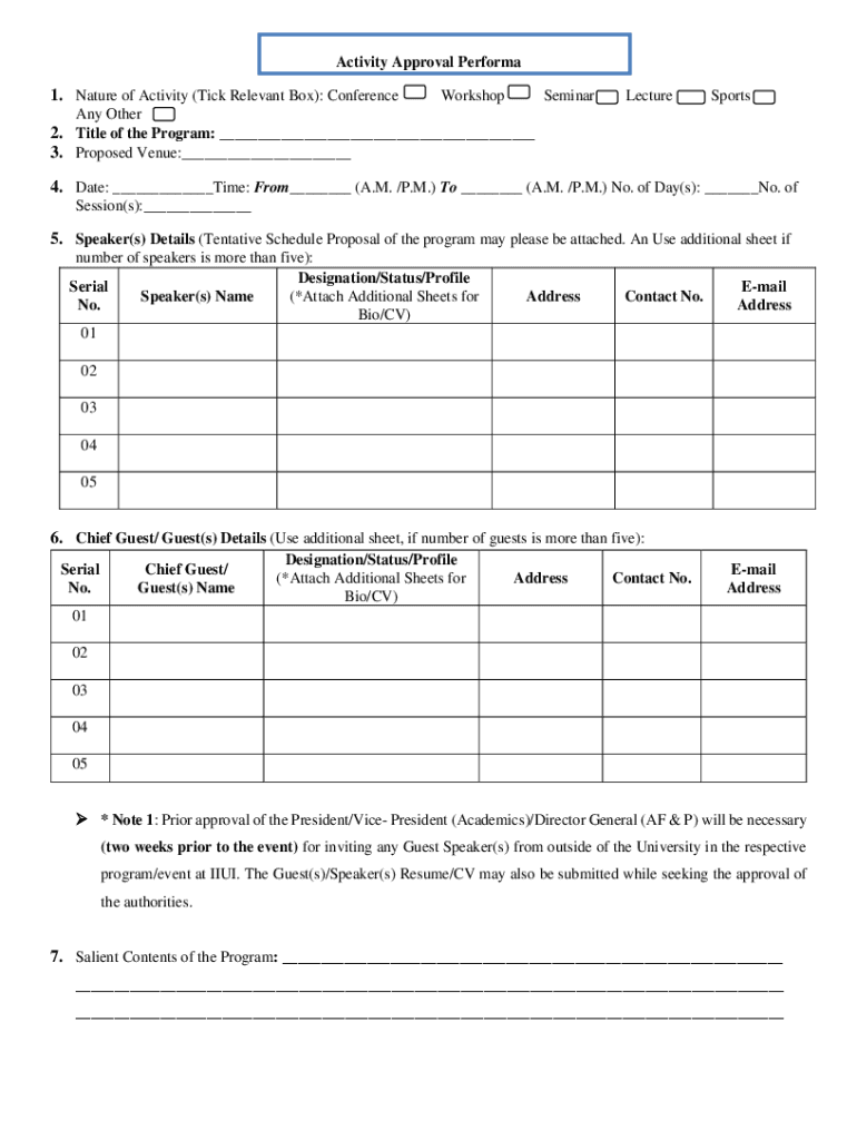 Form preview