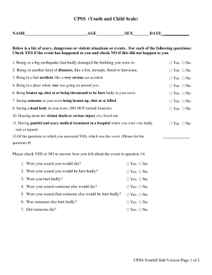 Fillable Online depts washington Review of Trauma Screening Tools for ...