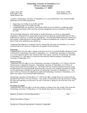 Fillable Online HIPPA FORM.pages Fax Email Print - pdfFiller