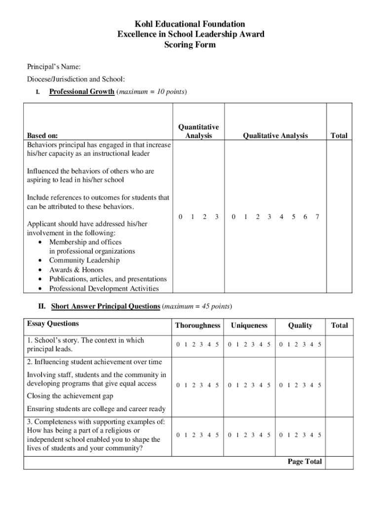 Fillable Online Renwick Wins Kohl Principal Leadership Award Fax Email