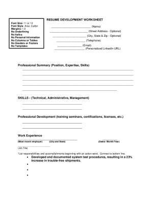 Form preview