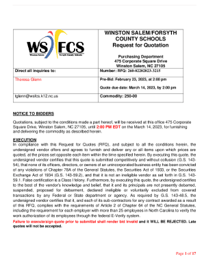 Financial Services / Purchasing