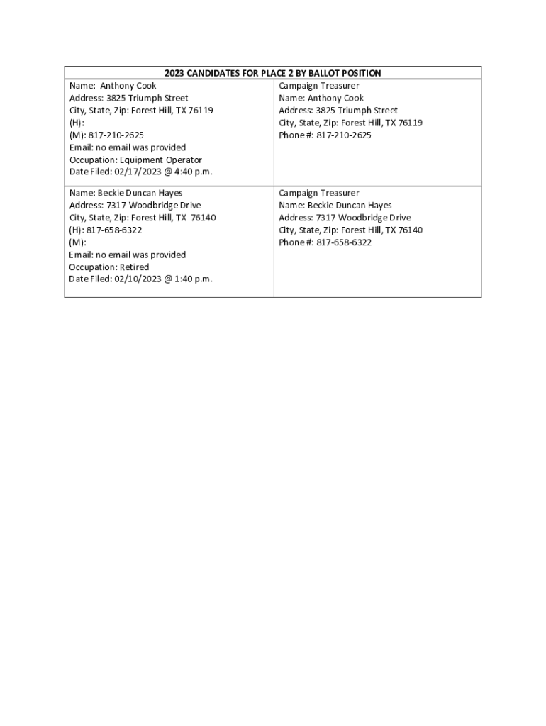 Form preview