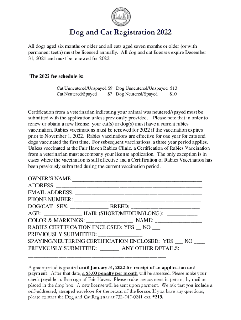 Fillable Online Animal RegulationsThe City of Tualatin Oregon Official Fax Email Print