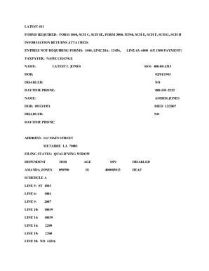 Form preview