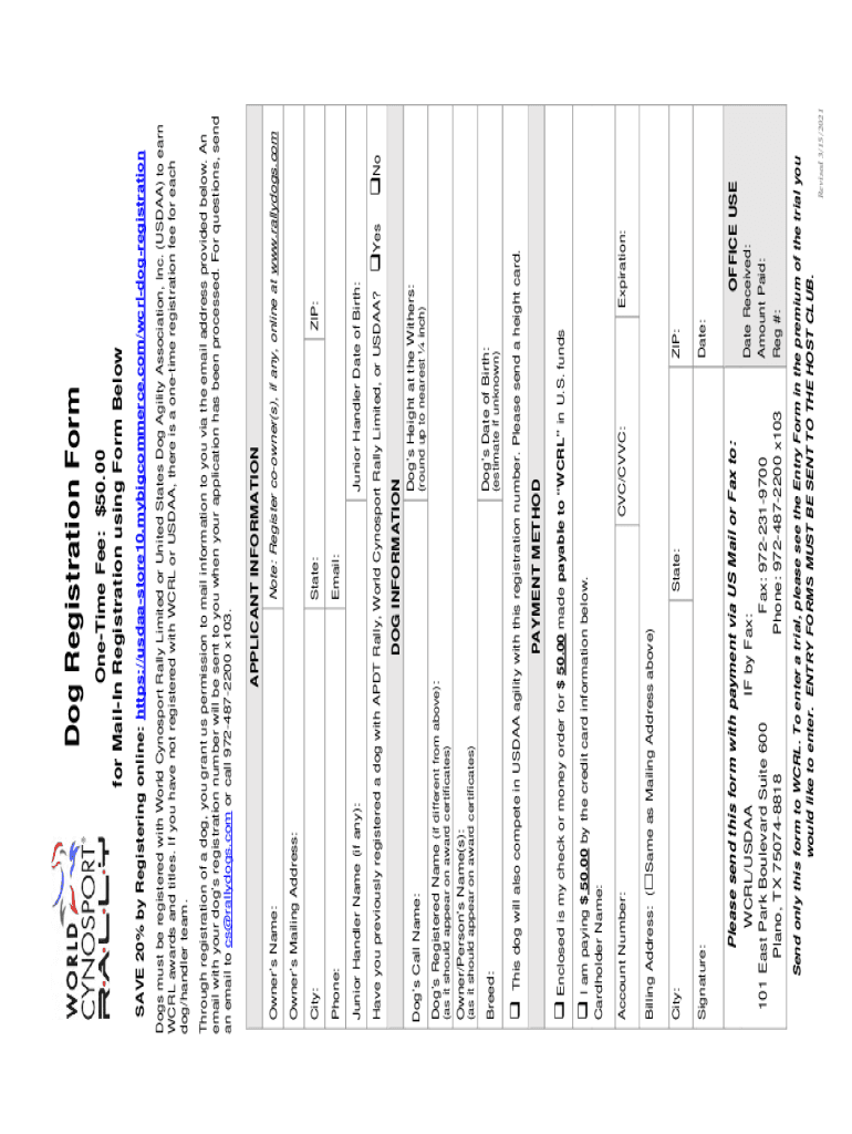 Fillable Online The Glens Falls Kennel Club Dog matches, educational