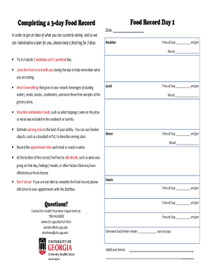 Fillable Online Dietary Assessment Methods For the Athlete: Pros and ...