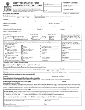 Completable En línea Business Registration Form in Spanish Plantilla de ...