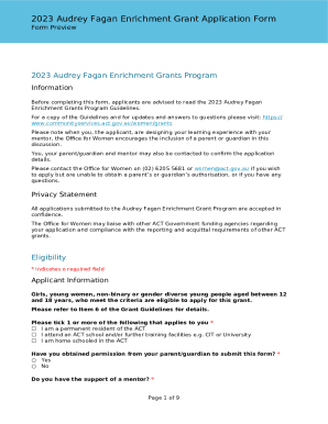 Form preview