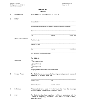 Form preview
